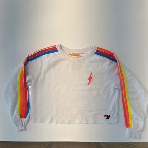 Aviator Nation cropped sweatshirt - Picture 1 of 1